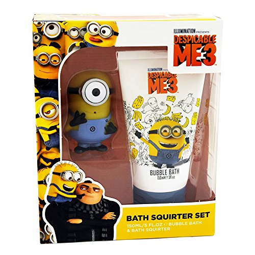 Minions Caja de Regalo con Baño de Burbujas y un Juguete - 150 ml