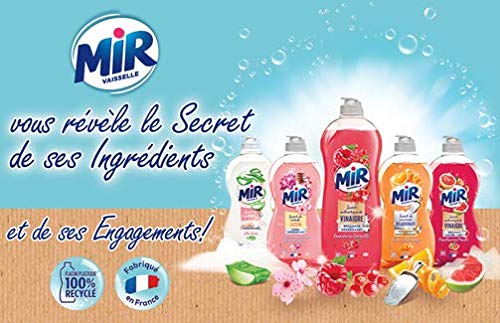 MIR VAISSELLE Liquide Vaisselle Secrets du Monde Cuba Menthe Citron Vert 750 ml