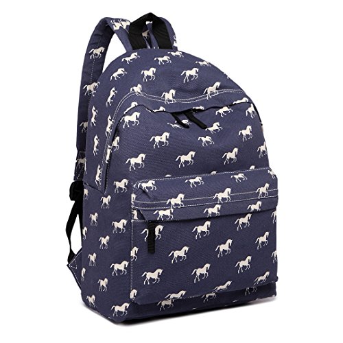 Miss Lulu Mochila, One Size, Horse Navy