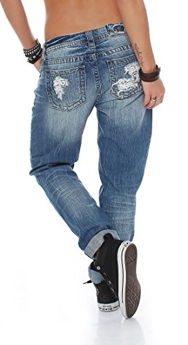 Miss Me - Vaqueros - boyfriend - para mujer Azul azul