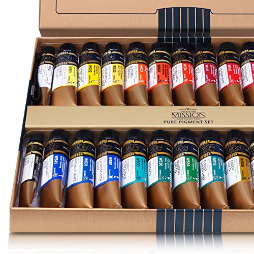 Mission Gold Class Watercolor Pure Pigment Set 26 Colours
