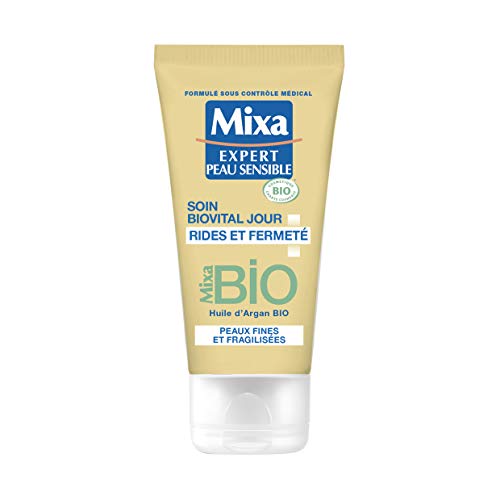 MIXA Bio Expert piel sensible – Cuidado BIOVITAL día para Rides y dureza – 50 ml