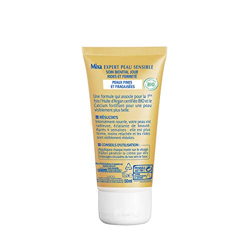 MIXA Bio Expert piel sensible – Cuidado BIOVITAL día para Rides y dureza – 50 ml