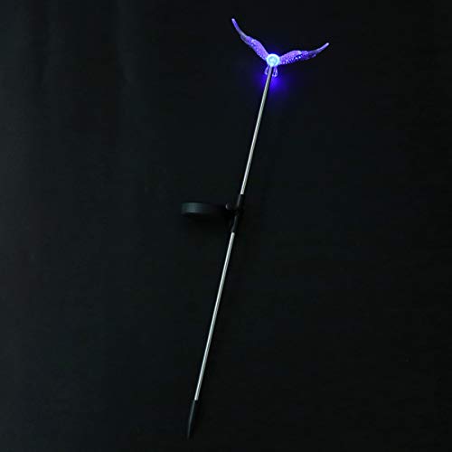 Mobestech Luces solares para césped Luces solares para Caminos Luces en Forma de águila Luz de jardín Impermeable