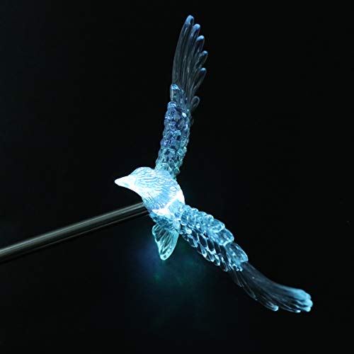 Mobestech Luces solares para césped Luces solares para Caminos Luces en Forma de águila Luz de jardín Impermeable