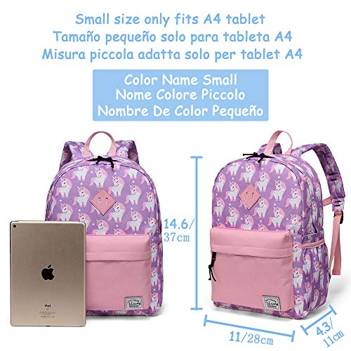 Mochila Unicornio Niños, Mochila Infantil Mochila Escolar Mochila Niñas Mochila Pequeña Niña Mochila para Preescolar con Hebilla de Pecho 2 a 4 Años