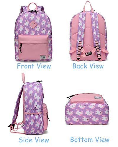 Mochila Unicornio Niños, Mochila Infantil Mochila Escolar Mochila Niñas Mochila Pequeña Niña Mochila para Preescolar con Hebilla de Pecho 2 a 4 Años