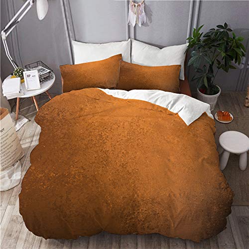 Mokale Bedding Juego de Funda de Edredón,Grungy Aspecto Vintage Textura Degradado Abstracto Superficie áspera Pared，Microfibra Funda de Nórdico y Fundas de Almohada - 220 x 240cm