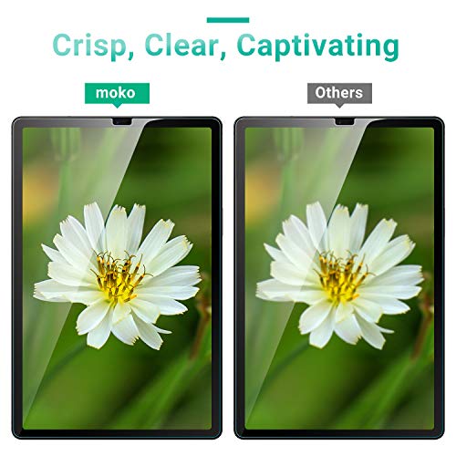 MoKo Protector de Pantalla Compatible con Galaxy Tab S5e, [ 2 PZS ] Pet de Alta definición Claro Shield 3H Hardness Premium Película para Galaxy Tab S5e 2019 Tablet - Claro