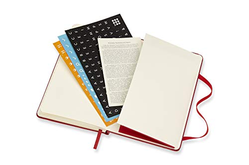 Moleskine 2019-20 Weekly - Agenda Cuaderno Semanal de 18 Meses 2019/2020, Rojo escarlata, tamaño pequeño 14 x 9.5 cm cm, 208 P?ginas (AGENDAS 18 MOIS)