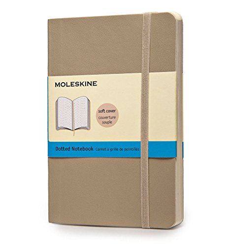 Moleskine Classic - Cuaderno de tapa blanda, color beige caqui
