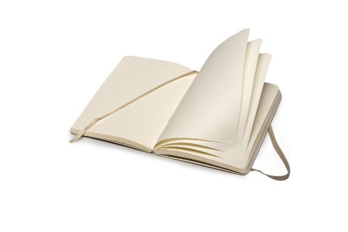 Moleskine Classic - Cuaderno de tapa blanda, color beige caqui