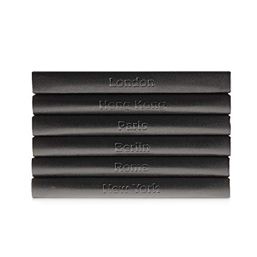 Moleskine - Cuaderno de Paris con Hojas Lisas y Rayadas, Libreta con Tapa Dura, Cierre Elástico y Planos de la Ciudad, Color Negro, Tamaño 9 x 14 cm, 220 Páginas (CITY NOTEBOOKS)