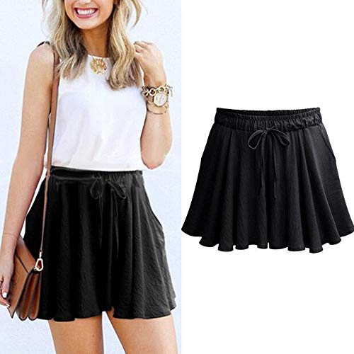 MOMOXI Faldas para Mujer,Falda Corta para Mujer Paillette Elastic 3 Capas Falda tutú Adulta para Bailar Falda Mini Corto Elástica Plisada Básica Multifuncional Disfraces Fotografía Fiesta Vestido