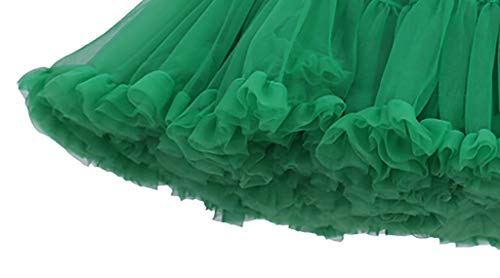 MOMOXI Faldas para Mujer,Falda Corta para Mujer Plisada Gasa Falda Corta tutú Baile Mujer Wrap Cuadros De Impresión Cintura Alta Volantes Irregular Falda Cortas De Moda Faldas Mini