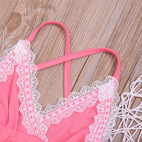 Moneycom - Conjunto de ropa para bebé o niña, diseño de flores, color amarillo amarillo 12-18 Meses