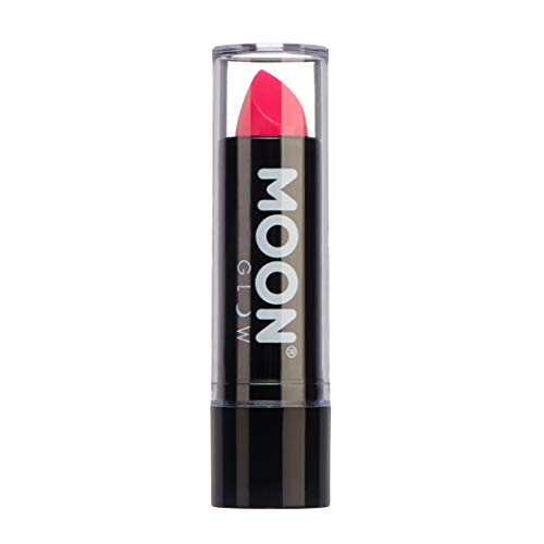 Moon Glow - Barra de labios neón UV 4.5g Intenso Rosa - produce un brillo increíble bajo la iluminación/retroiluminación UV!