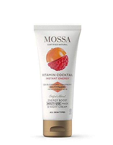 Mossa energía Boost multiusos máscara & Crema de Noche, 60 ml