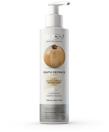 MOSSA Natural con espuma lavado de fruta ácidos el Ribes aha, 190 ml