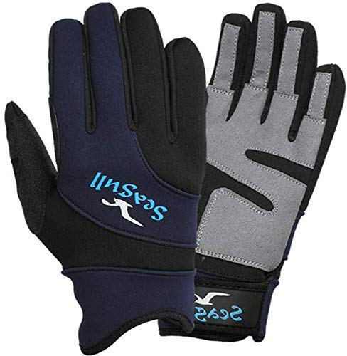 Motivex – Guantes Neopreno Cronómetro ecológica Invierno Sailing Guantes Amara Full dedos de X grandes