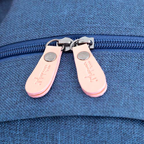 Mr. Wonderful Mochila Azul, Backpack - Be kind and work hard Unisex niños, Multicolor, Talla única