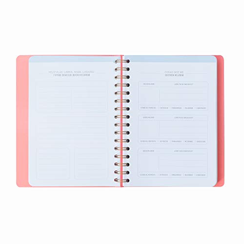 Mr. Wonderful WOA09175ES - Libreta con mensaje Escribe aquí lo mejor que salga de ti