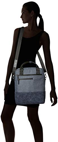 Munich Briefcase City Casual, Mochila para Hombre, Azul (Navy), 8x38x31 cm (W x H x L)