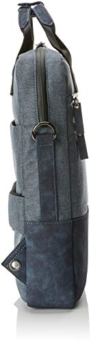 Munich Briefcase City Casual, Mochila para Hombre, Azul (Navy), 8x38x31 cm (W x H x L)