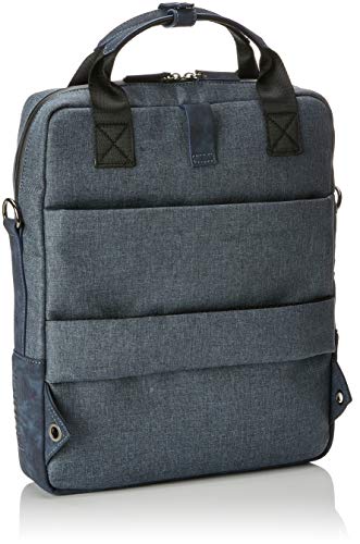 Munich Briefcase City Casual, Mochila para Hombre, Azul (Navy), 8x38x31 cm (W x H x L)