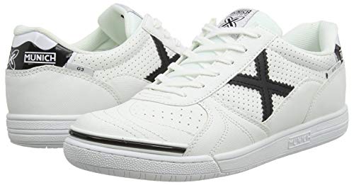 Munich G-3 Profit 07, Zapatillas de Deporte para Hombre, Blanco (Blanco 007), 43 EU