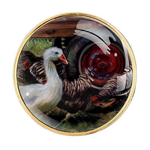 MUOOUM - Ambientador para coche, diseño de ganso y gallinas