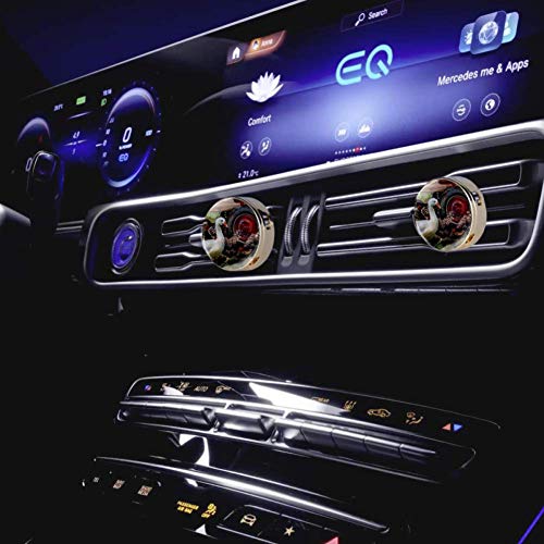 MUOOUM - Ambientador para coche, diseño de ganso y gallinas