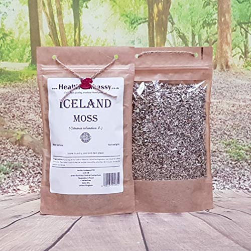 Musgo de Islandia 50g (Cetraria islandica) / Iceland Moss 50g - Health Embassy - 100% Natural