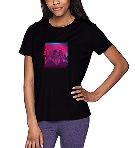 Music Artist Just Banco_WZ0174 T-Shirt, 100% Coton, Graphic tee, Top, Été, Hommes, Femmes, Mens, Womens, Small, Black