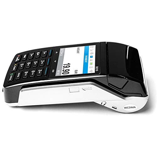 MyPOS Combo (Black) terminal de POS portátil con impresora para todos los tipos de tarjetas viene con un completo kit de pago en línea + tarjeta de débito gratis y EU IBAN