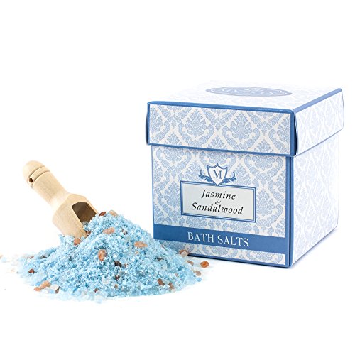Mystix London Jasmine & Sandalwood Scented Bath Salt - 350g