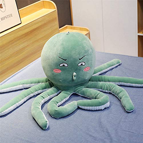 N / A Linda simulación Pulpo Ballena muñeca de Peluche de Juguete Suave Animal Marino Accesorios para el hogar Lindo Animal muñeca niños Regalo de cumpleaños de Navidad 40 cm