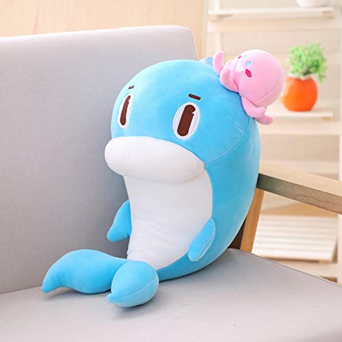 N / A Mini delfín de Peluche Pulpo Juguete Lindo pez de Peluche Animal Marino Kawaii muñeca de Juguete niños Juguete de Dibujos Animados bebé Regalo de cumpleaños de Navidad 30 cm