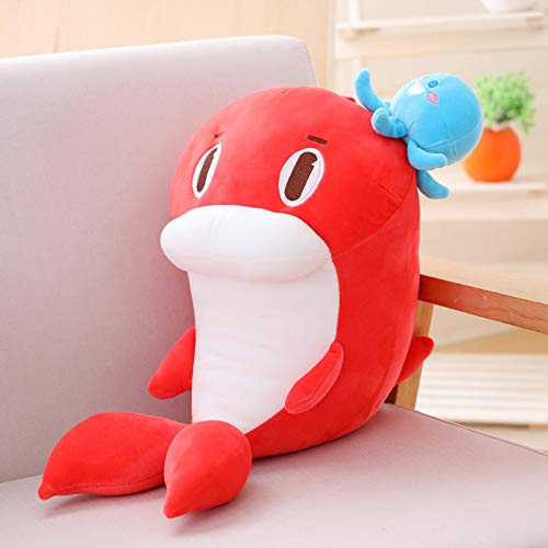 N / A Mini delfín de Peluche Pulpo Juguete Lindo pez de Peluche Animal Marino Kawaii muñeca de Juguete niños Juguete de Dibujos Animados bebé Regalo de cumpleaños de Navidad 30 cm