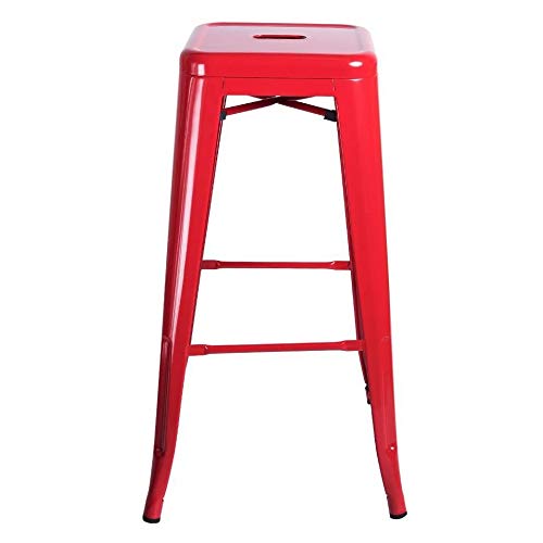 N1 Oh là là Home | Taburetes Industriales - Taburete Talix Alto Essentiel - Rojo - Envío Desde España