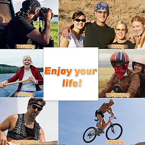 Na-rUto Bandanas Multifunción Cara Diadema Cuello Magia Bufanda para Motocicleta Ciclismo Deportes