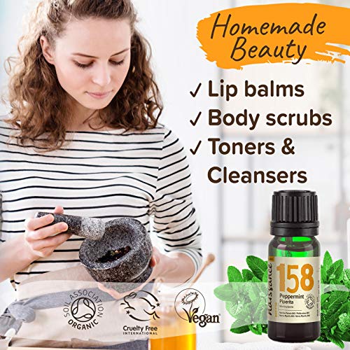 Naissance Menta Piperita BIO - Aceite esencial 100% Puro - Certificación Ecológica - 10ml