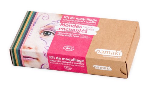Namaki – Kit de maquillaje infantil ecológico – 8 colores globos encantados