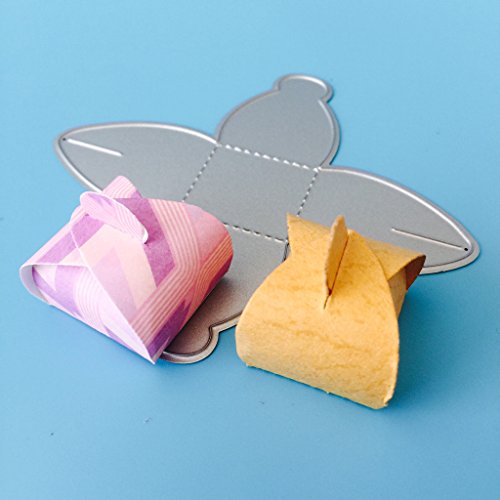 Nankod - Plantilla para troquelar, caja de regalo, álbum de recortes, tarjeta de papel, manualidades