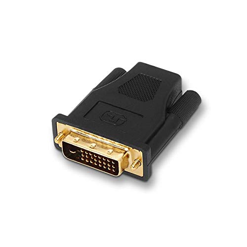 NanoCable 10.15.0700 - Adaptador DVI a HDMI, macho-hembra, 24+1/M-HDMI A/H, negro