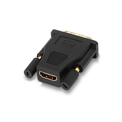 NanoCable 10.15.0700 - Adaptador DVI a HDMI, macho-hembra, 24+1/M-HDMI A/H, negro