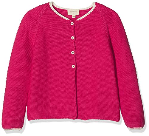 Nanos Chaqueta Cárdigan, Rosa (Cereza 62), 68 (Tamaño del Fabricante:6M) para Bebés