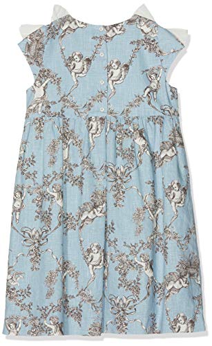 Nanos Vestido, Azul (Celeste 06), 12 años (Tamaño del Fabricante:12) para Niñas