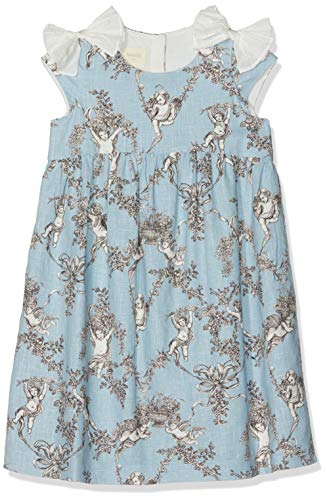 Nanos Vestido, Azul (Celeste 06), 12 años (Tamaño del Fabricante:12) para Niñas