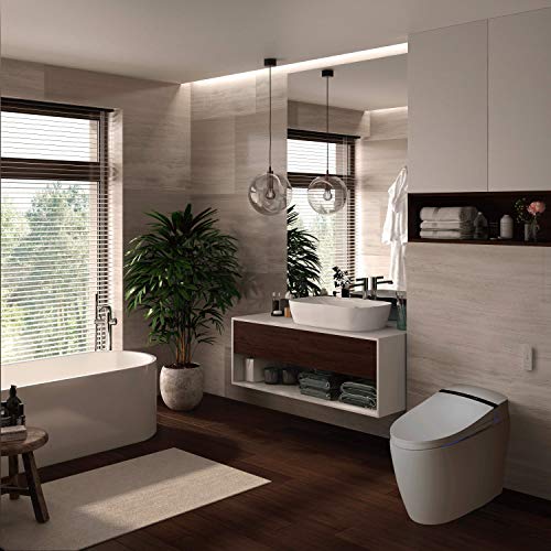 Nashi Aldara New Inodoro Bidet completo, Asiento Sanitario japonés Inteligente, WC para baño con Ducha eléctrica